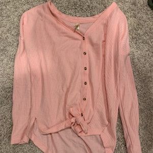 Aeropostale pink long sleeve